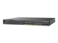 Cisco Catalyst 2960XR-24TS-I - Commutateur - C3 - Géré - 24 x 10/100/1000 + 4 x SFP - de bureau, Montable sur rack WS-C2960XR-24TS-I