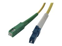MCL - Câble réseau - mode unique SC/APC pour mode unique LC - 2 m - fibre optique - simplex - 9 / 125 micromètres - sans halogène FJSS/SCAPC-LC-2M