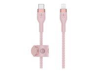 Belkin BOOST CHARGE - Câble Lightning - 24 pin USB-C mâle pour Lightning mâle - 1 m - rose CAA011BT1MPK