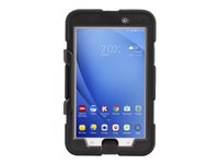 Griffin Survivor All-Terrain - Boîtier de protection pour tablette - robuste - silicone, polycarbonate - noir - 7" - pour Samsung Galaxy Tab A (7 po) GB43285