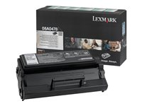 Lexmark - À rendement élevé - noir - originale - cartouche de toner LCCP, LRP - pour Lexmark E320, E322, E322n, E322tn 08A0478