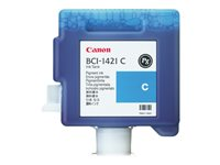 Canon BCI-1421C - 330 ml - cyan - originale - réservoir d'encre - pour imagePROGRAF W8200Pg, W8400, W8400 Dye, W8400P 8368A001