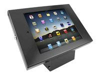 Compulocks Full Jacket 45° iPad 9.7" Wall Mount / Counter Top Kiosk Black - Kit de montage (enceinte, protection amovible de bouton d'accueil, support de montage en angle) - pour tablette - verrouillable - aluminium de haute qualité - noir - Taille d'écran : 9.7" - montable sur mur, support pour ordinateur de bureau, dessus de comptoir - pour Apple 9.7-inch iPad Pro 101B260ENB
