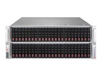 Supermicro SC417 BE2C-R1K23JBOD - Rack-montable - 4U - SATA/SAS - hot-swap 1200 Watt - noir CSE-417BE2C-R1K23JBOD