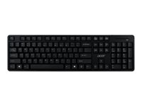 Acer Combo 100 Kit - Ensemble clavier et souris - sans fil - Français - noir - pour Aspire C 22; Chromebook 51X; Extensa 15; TravelMate Spin B3; Veriton Essential N VEN2580 GP.ACC11.00D