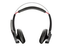 Plantronics Voyager Focus UC B825 - Micro-casque - sur-oreille - Bluetooth - sans fil - Suppresseur de bruit actif - version standard UC 202652-01