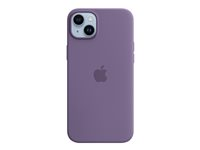 Apple - Coque de protection pour téléphone portable - compatibilité avec MagSafe - silicone - iris - pour iPhone 14 Plus MQUF3ZM/A