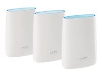 NETGEAR Orbi WiFi System RBK53S - Système Wi-Fi (routeur, 2 rallonges) - jusqu'à 7500 pieds carrés - maillage - GigE - 802.11a/b/g/n/ac - Tri-bande RBK53S-100PES