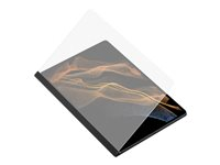Samsung EF-ZX900 - Étui à rabat pour tablette - noir - pour Galaxy Tab S8 Ultra EF-ZX900PBEGEU
