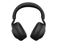 Jabra Evolve2 85 MS Stereo - Micro-casque - circum-aural - Bluetooth - sans fil, filaire - Suppresseur de bruit actif - jack 3,5mm - isolation acoustique - noir - Certifié pour Microsoft Teams 28599-999-899
