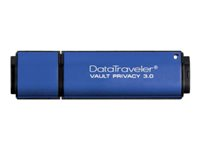 Kingston DataTraveler Vault Privacy 3.0 - Clé USB - chiffré - 4 Go - USB 3.0 - Conformité TAA DTVP30/4GB