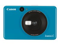 Canon Zoemini C - Appareil photo numérique - compact avec imprimante photo instantanée - 5.0 MP - bleu bord de mer 3884C008
