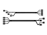 Intel OCuLink Cable Kit - Câble SATA / SAS - 4i MiniLink SAS (SFF-8611) (M) droit pour 4i MiniLink SAS (SFF-8611) (M) angle droit - 72.5 cm (pack de 2) A2U8PSWCXCXK1