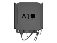 Compulocks AppleTv Mount Apple Tv Security Mount Lock Included! - Kit de montage (support de protection) - pour récepteur multimédia numérique - aluminium - noir de jais - Interface de montage : 100 x 100 mm - pour Apple TV (3ème génération) ATVEN73