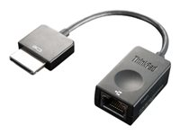 Lenovo ThinkPad OneLink+ to RJ45 Adapter - Câble réseau - OneLink+ (M) pour RJ-45 (F) - 21.9 cm - pour ThinkPad P40 Yoga; ThinkPad Yoga 260 4X90K06975