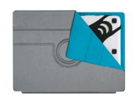 Mobilis C1 Universal Pad - Protection à rabat pour tablette - gris, bleu - 10.1" 019062