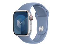 Apple - Bracelet pour montre intelligente - 41 mm - taille M/L - bleu hivernal MT363ZM/A