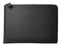 HP Elite Leather Sleeve - Housse d'ordinateur portable - 13.3" - noir - pour Chromebook 11 G6; Chromebook x360; Elite x2; EliteBook 735 G5, 830 G5; EliteBook x360 2VY62AA