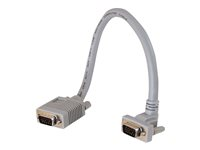 C2G Premium SXGA 90° Up Angled - Câble VGA - HD-15 (VGA) (M) pour HD-15 (VGA) (M) - 7 m - connecteur à 90° 81045