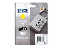 Epson 35 - 9.1 ml - jaune - original - blister - cartouche d'encre - pour WorkForce Pro WF-4720, WF-4720DWF, WF-4725DWF, WF-4730, WF-4730DTWF, WF-4740, WF-4740DTWF C13T35844010