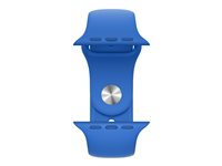 Apple - Bracelet pour montre intelligente - taille Regular - bleu capri - pour Watch (42 mm, 44 mm, 45 mm, 49 mm) MJK53ZM/A