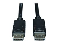 Tripp Lite Câble DisplayPort avec loquets (M/M) 4K x 2K, 9,14 m - Câble DisplayPort - DisplayPort (M) pour DisplayPort (M) - 9.14 m - noir P580-030
