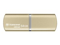 Transcend JetFlash 820G - Clé USB - 64 Go - USB 3.0 - champagne TS64GJF820G