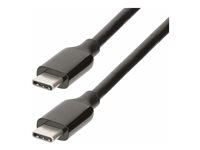 StarTech.com 3m (10ft) Active USB-C Cable, USB 3.2 Gen 2 10Gbps, Long USB Type-C Data Transfer Cable, 60W Power Delivery, 8K 60Hz, DP 1.4 Alt Mode w/HBR3/HDR10/MST/DSC 1.2/HDCP 2.2 - USB C to C cable (UCC-3M-10G-USB-CABLE) - Câble USB - 24 pin USB-C (M) pour 24 pin USB-C (M) - USB 3.0 / USB 3.1 / USB 3.2 Gen 2 - 3 m - actif, USB Power Delivery (60W), support pour 8K60Hz - noir UCC-3M-10G-USB-CABLE