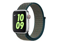 40mm Hyper Crimson/Neptune Green Nike Sport Loop MXN22ZM/A