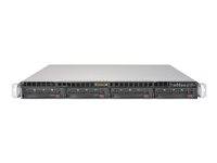 Supermicro SuperServer 5019S-WR - Montable sur rack - pas de processeur - 0 Go - aucun disque dur SYS-5019S-WR