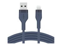 Belkin BOOST CHARGE - Câble Lightning - USB mâle pour Lightning mâle - 1 m - bleu - pour Apple iPad/iPhone/iPod (Lightning) CAA008BT1MBL