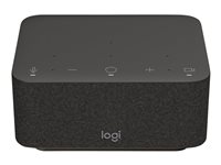 Logitech Logi Dock for UC - Station d'accueil - USB-C - HDMI, DP - Bluetooth - pour Tap pour les équipes Microsoft Large 986-000024