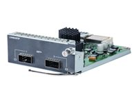HPE 2-port QSFP+ Module - Module d'extension - 40Gb Ethernet x 2 - pour HPE 5510 2-port QSFP+ Module JH155A