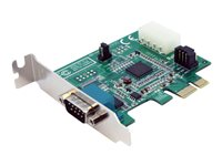 StarTech.com 1 Port Low Profile Native PCI Express RS232 Serial Card with 16950 UART - PCIe Serial Card - 1 Port LP RS232 Card (PEX1S952LP) - Adaptateur série - PCIe profil bas - RS-232 PEX1S952LP