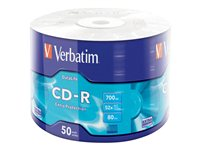 Verbatim DataLife Extra Protection - 50 x CD-R - 700 Mo (80 min) 52x - blanc - spindle 43787