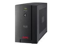 APC Back-UPS 1400VA - Onduleur - CA 230 V - 700 Watt - 1400 VA - USB - connecteurs de sortie : 4 - noir BX1400U-FR
