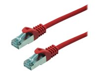 MCL Eco - Cordon de raccordement - RJ-45 (M) pour RJ-45 (M) - 3 m - paire torsadée écrantée (F/UTP) - CAT 6 - moulé, bloqué - rouge FTP6-3M/R