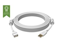 Vision Techconnect - Rallonge de câble USB - USB (F) pour USB (M) - USB 2.0 - 2 m - blanc TC 2MUSBEXT