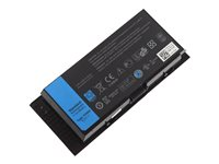 DLH - Batterie de portable (standard) (équivalent à : Dell 312-1178, Dell FV993, Dell X57F1, Dell KJ321, Dell 9GP08, Dell 97KRM, Dell 312-1176, Dell 0FVWT4, Dell 0TN1K5, Dell 312-1177, Dell 3DJH7, Dell 451-11742, Dell 451-11743, Dell 451-11744, Dell PG6RC, Dell R7PND, Dell FJJ4W, Dell 451-BBGO, Dell DWG4P, Dell T3NT1, Dell N71FM, Dell H1MNH, Dell 331-1465) - Lithium Ion - 9 cellules - 7800 mAh - noir - pour Dell Precision M4600, M4700, M4800, M6600, M6700, M6800 DWXL1605-B087P4