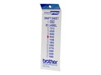 Brother ID4040 - 40 x 40 mm 12 étiquette(s) étiquettes d'identification - pour StampCreator PRO SC-2000, PRO SC-2000USB ID4040