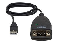 Tripp Lite Adaptateur USB haute vitesse vers série - Adaptateur série - USB - RS-232 - noir USA-19HS