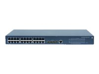 HPE 5120-24G SI - Commutateur - C3 - Géré - 24 x 10/100/1000 + 4 x Gigabit SFP - Montable sur rack JE074B