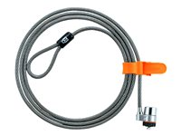 Kensington Slim MicroSaver - Câble de sécurité - noir - 1.8 m 64021