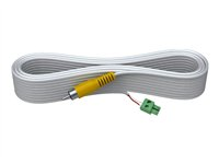 VISION Techconnect 2 - Câble vidéo - vidéo composite - Phoenix 2 broches (M) pour RCA (M) - 5 m - blanc - moulé TC2 5M1PHO