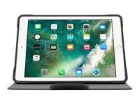 Targus Click-In - Protection à rabat pour tablette - polyuréthane - rose gold - 9.7" - pour Apple 9.7-inch iPad (5th generation, 6th generation); 9.7-inch iPad Pro; iPad Air; iPad Air 2 THZ73608GL