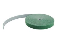 StarTech.com Rouleau de ruban à bouclettes auto-grippantes - 30,5 m - Vert - Gestion des cables - Reutilisable (HKLP100GN) - Fermeture adhésive - 30.48 cm - vert - pour P/N: HKLP100, HKLP100BL, HKLP100RD, HKLP100YW HKLP100GN