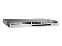 Cisco Catalyst 3850-12XS-S - Commutateur - C3 - Géré - 12 x 1 Gigabit / 10 Gigabit SFP+ - de bureau, Montable sur rack WS-C3850-12XS-S
