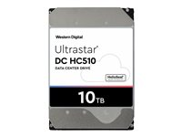 WD Ultrastar DC HC510 HUH721010ALE600 - Disque dur - 10 To - interne - 3.5" - SATA 6Gb/s - 7200 tours/min - mémoire tampon : 256 Mo 0F27604