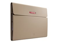 Case Logic Rotating Folio - Étui à rabat pour tablette - polycarbonate - taupe - 10" CRIE2139M