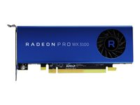 AMD Radeon Pro WX 3100 - Carte graphique - Radeon Pro WX 3100 - 4 Go GDDR5 - PCIe 3.0 x16 - 2 x Mini DisplayPort, DisplayPort 100-505999